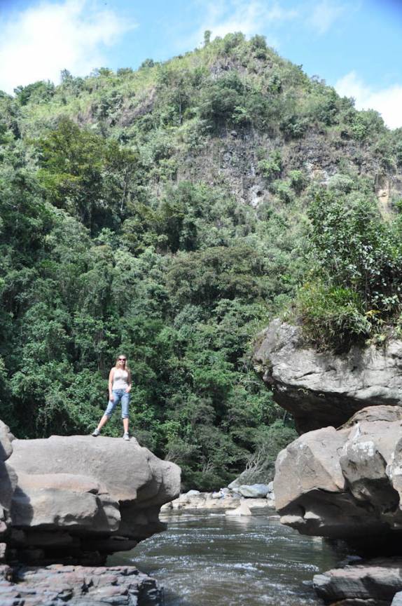 Rio Magdalena na região de San Agustín, na Colômbia